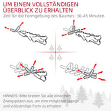 Künstlicher Weihnachtsbaum Nordmanntanne – 180 cm