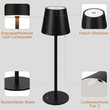 LED Lampe Esstisch Schreibtisch Nachttisch Gartentisch. Exklusiv. Touch-Funktion.