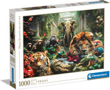 Clementoni Puzzle, 1000 Teile, MYSTIC JUNGLE, 70 x 50 cm