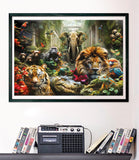 Clementoni Puzzle, 1000 Teile, MYSTIC JUNGLE, 70 x 50 cm