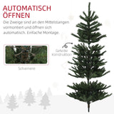 Künstlicher Weihnachtsbaum – 1,8 m, flammenhemmend, Metallfuß