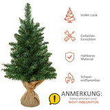 Künstlicher Weihnachtsbaum – 60 cm für Tisch und Regal