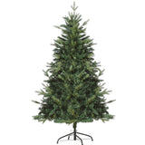 Künstlicher Weihnachtsbaum – 1,5 m mit natürlichem Design, flammhemmend