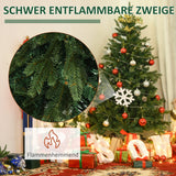 Künstlicher Weihnachtsbaum – 1,5 m mit natürlichem Design, flammhemmend