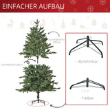 Künstlicher Weihnachtsbaum – 1,5 m mit realistischer Tannenform