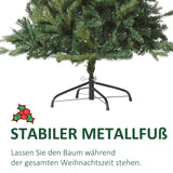 Künstlicher Weihnachtsbaum – 1,5 m mit natürlichem Design, flammhemmend