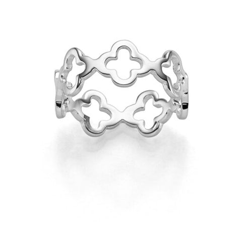 Ring Kleeblatt Sarah 925 Sterling Silber