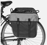 Doppel Gepäckträger Tasche Double für Fahrrad Fahrradtasche Gepäcktasche schwarz