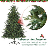 Künstlicher Weihnachtsbaum – 1,5 m mit natürlichem Design, flammhemmend