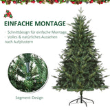 Künstlicher Weihnachtsbaum – 1,5 m mit natürlichem Design, flammhemmend