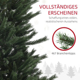 Künstlicher Weihnachtsbaum – 1,8 m, flammenhemmend, Metallfuß