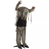 Halloween Dekoration Skelett 160 cm mit LED-Lichter Soundfunktion