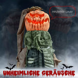 Halloween Dekoration Skelett-Kürbis 183 cm mit LED-Lichter Soundfunktion