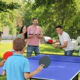 Tischtennisplatte (Outdoor)in Viertel Klappbar mit 2 Schlägern, 3 Bällen. Für Innen- und Außenbereiche.