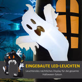 Halloween aufblasbarer Bogen 300 cm Halloween-Deko mit LED-Beleuchtung