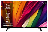 Telefunken Fernseher 50 Zoll (1,27 Meter) Smart TV 4K UHD Dolby Vision HDR Triple-Tuner HD+