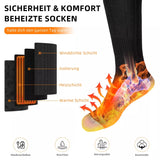 Heizbares Paar Socken mit 2 x Akku 4000 mAh. Nie mehr kalte Füße! Perfekt in der kalten Jahreszeit.